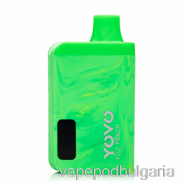 Vape Течности Yovo Jb8000 за еднократна употреба Fuji праскова